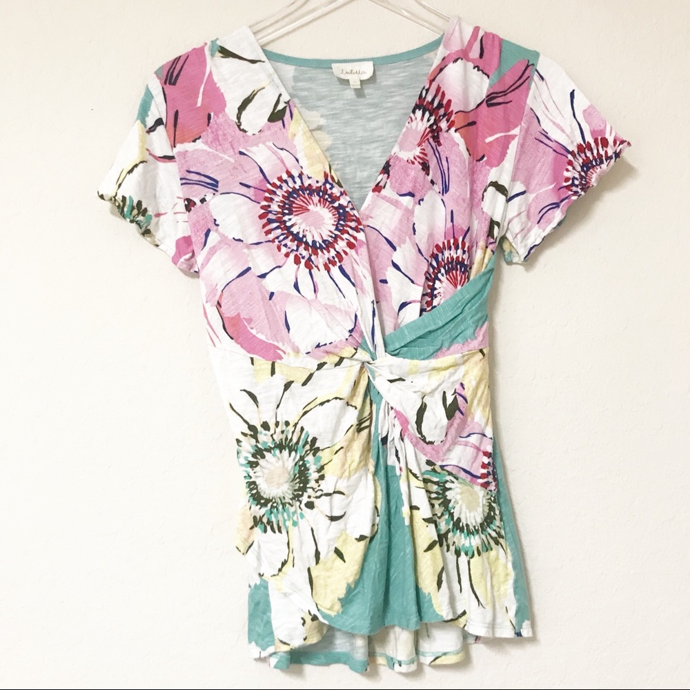 Anthropologie Deletta Azores Flutter Top | Size XS